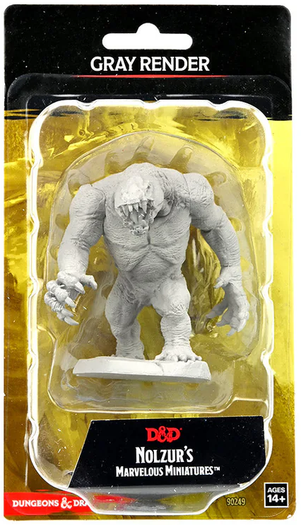 Dungeons & Dragons: Nolzurs Marvelous Miniatures: Gray Render 90249